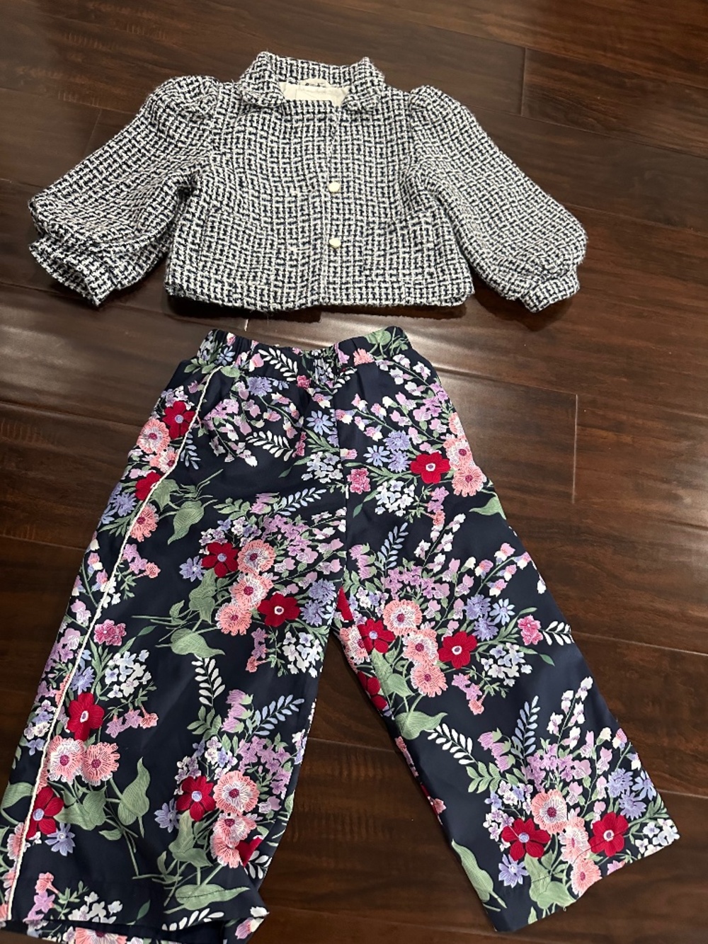 Janie and Jack pants and blazer set